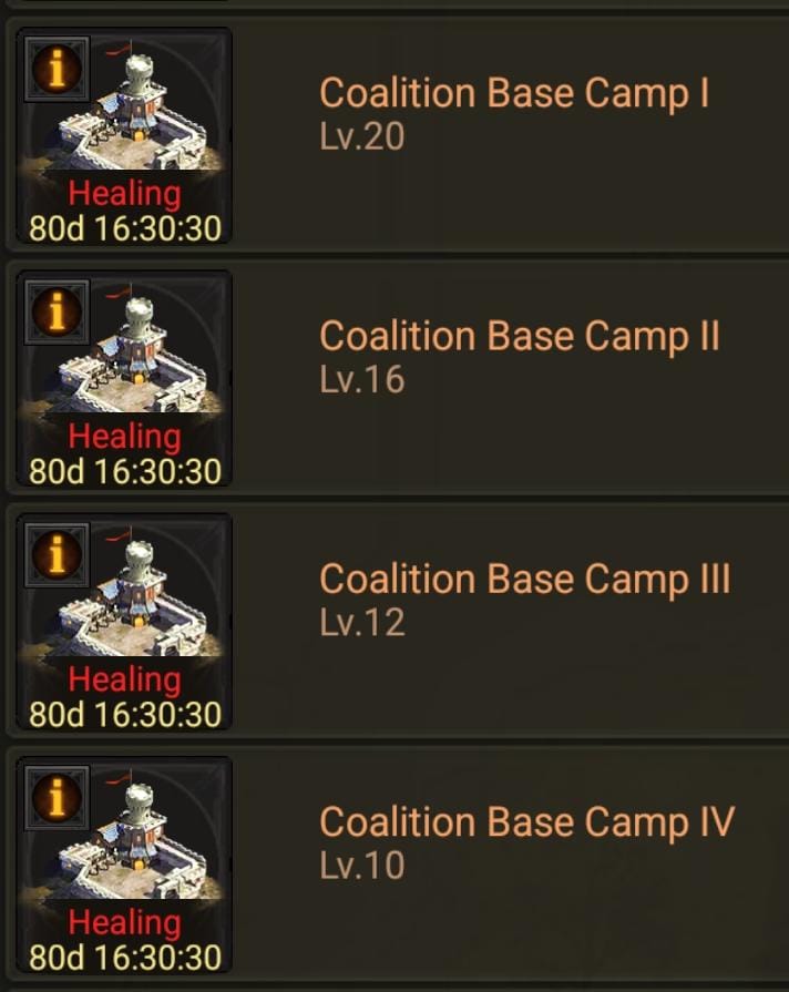 Coalition Camps